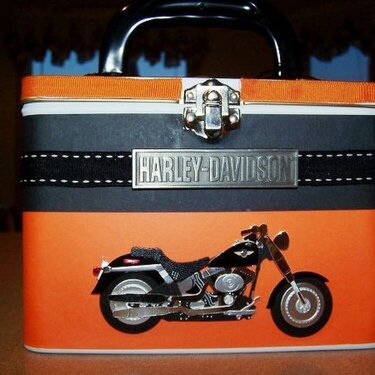 Harley Davidson Lunch Box #1