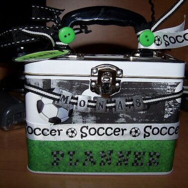 Soccer Mini Lunch Tin