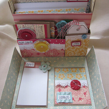 Inside of Stationery Box