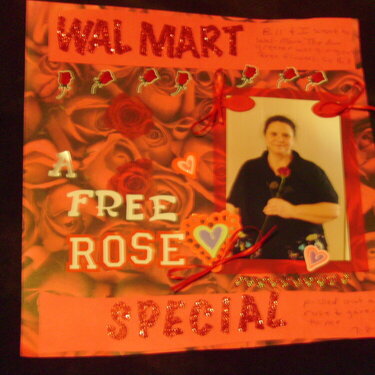 Wal-Mart Special: A Free Rose
