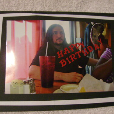Corey&#039;s Birthday Card 2012