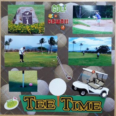 Golfing in Paradise