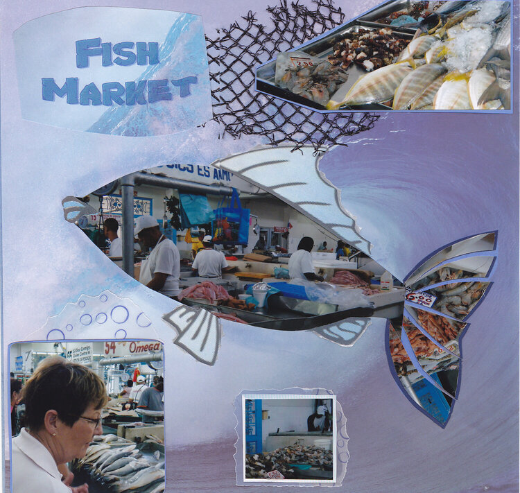 Fish market Panama.
