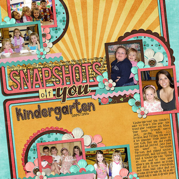Snapshots of You - Kindergarten