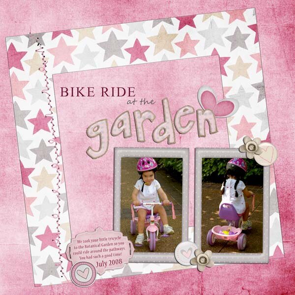 Bike Ride in the Garden