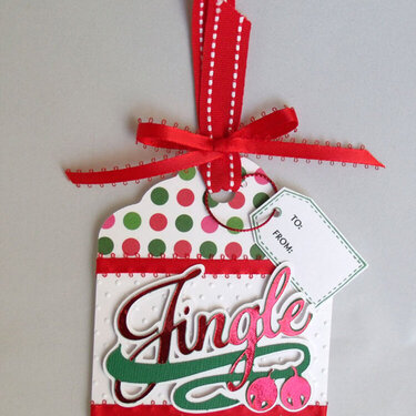 Jingle ~ Gift Tag #1