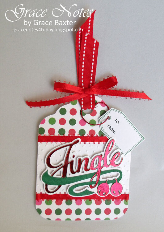 Jingle ~ Gift Tag #1