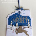 Silent Night Gift Tag #1