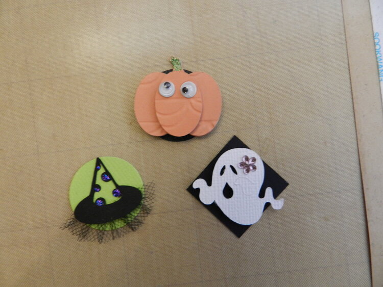 Oct Inchies Ghost, Pumpkins, Witch