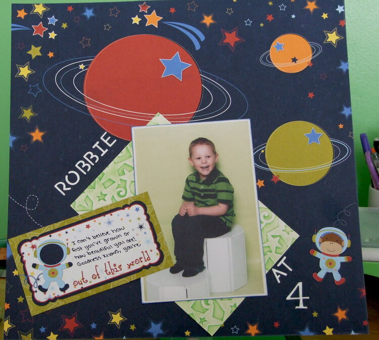 Robbie at four