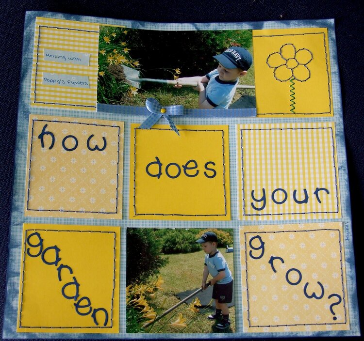 How does your garden grow? Project Idea