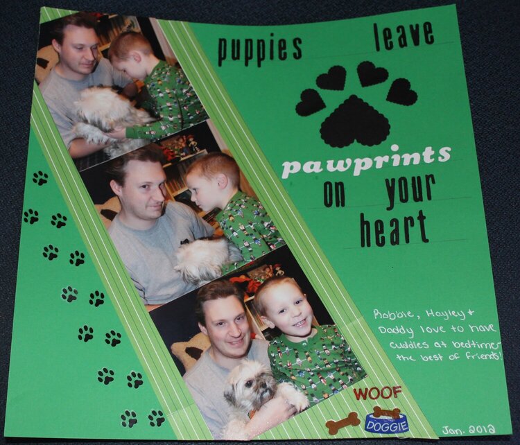 puppies leave pawprints on your heart