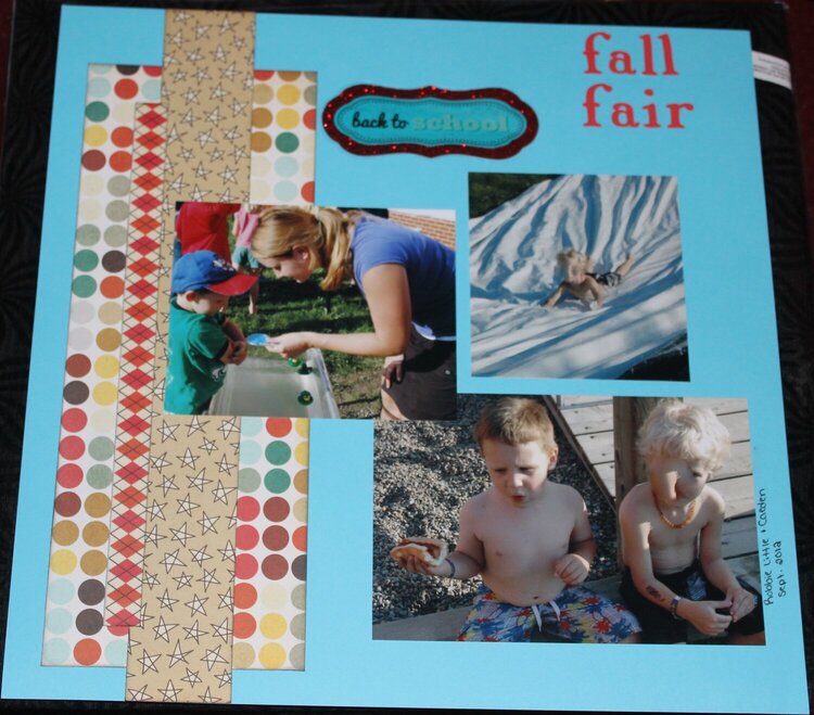 fall fair - teacher album