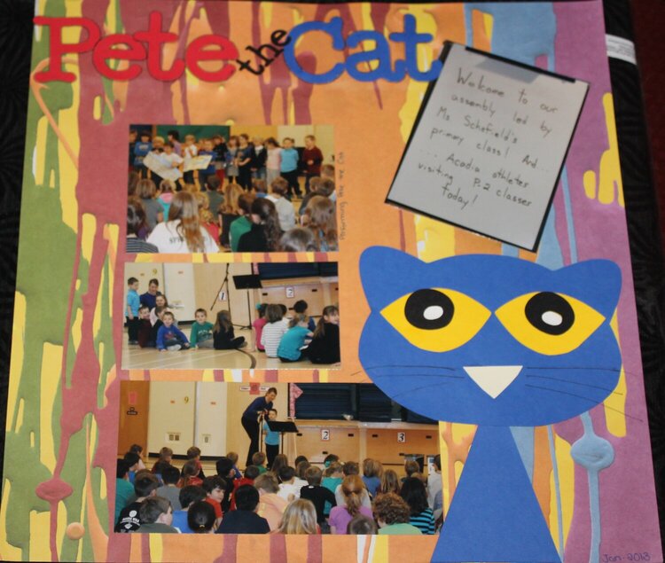 pete the cat - teacher album