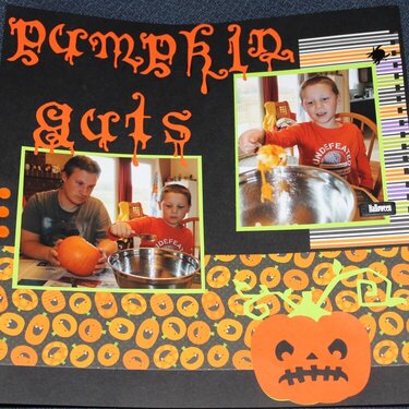 Pumpkin guts