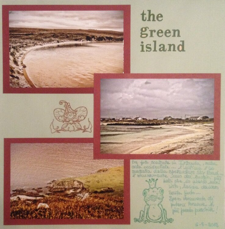 The green island....