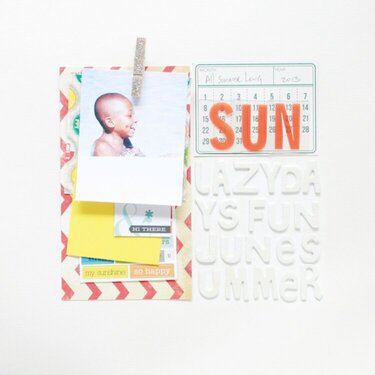 Sun *Cocoa daisy July kit*