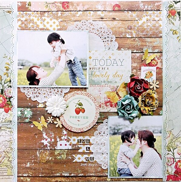 My Creative Scrapbook  LM Kit ~you &amp;me~