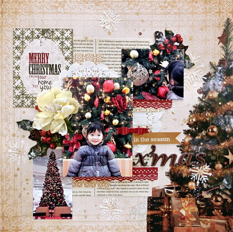 X&#039;mas~My Creative Scrap book ~LM Kit