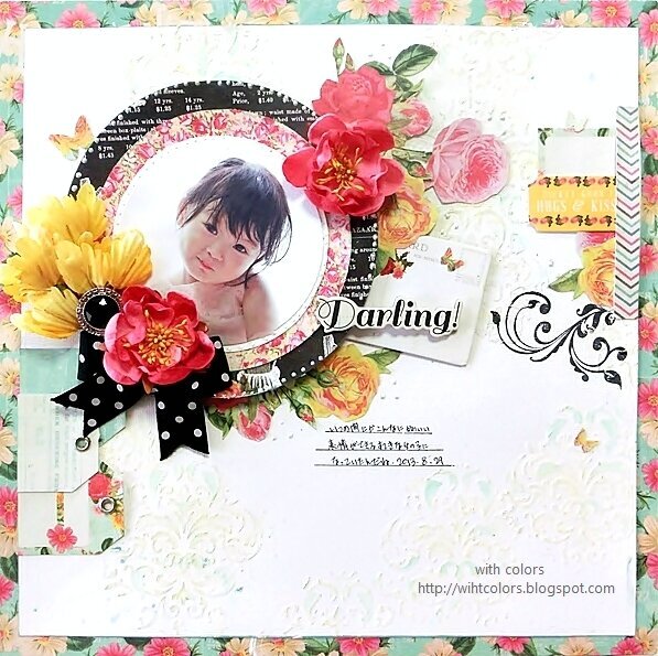 darling*My Creative Scrapbook LE kit September*