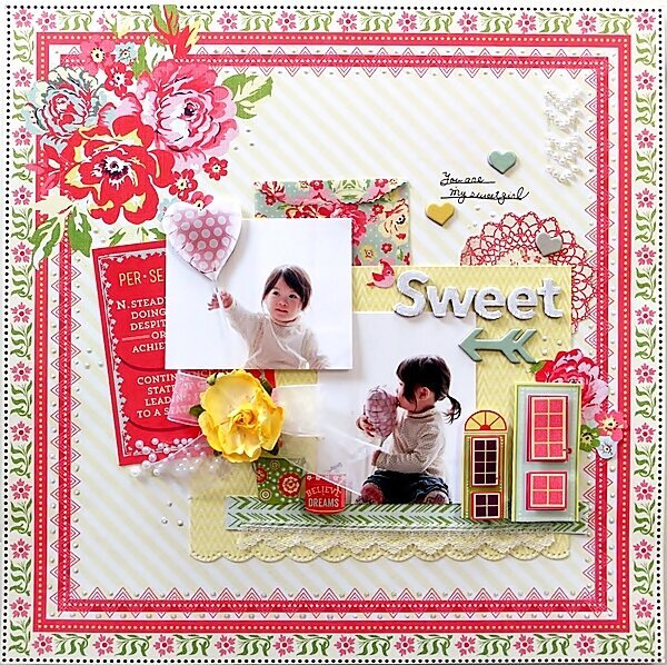sweet*My  Ceative Scrapbook Limited Editoin Kit *Jan
