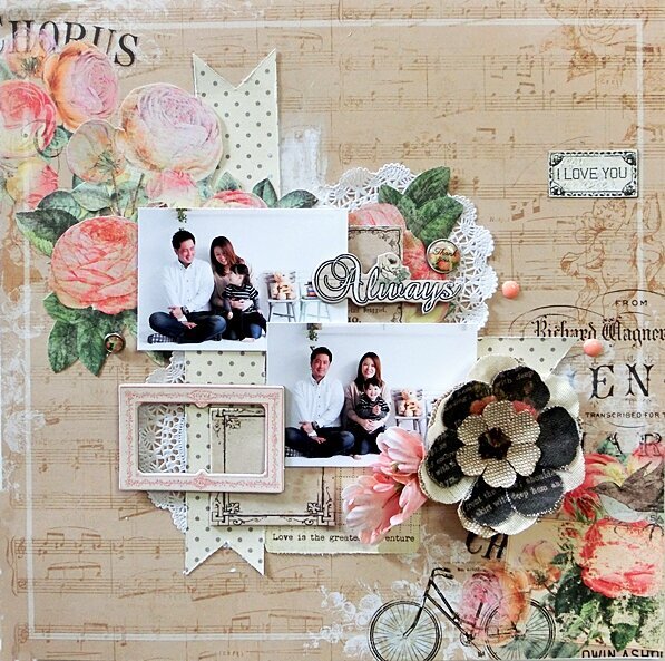 Always~My Creative Scrapbook Limited Edition Kit March~