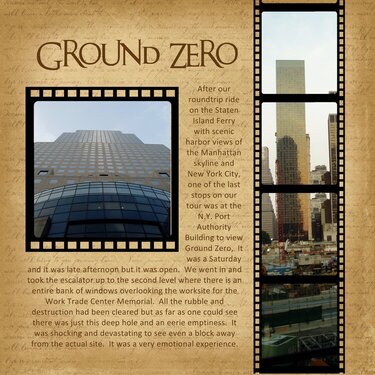 New York City - Ground Zero