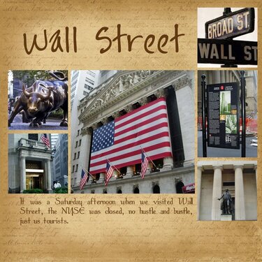 New York City - Wall Street
