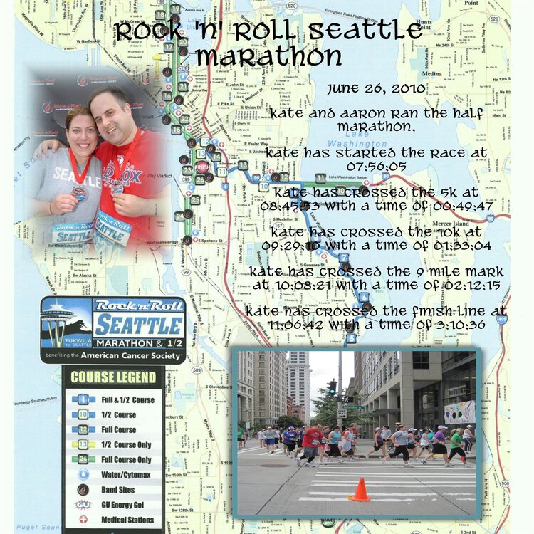 Rock n&#039; Roll Marathon - Seattle 2010