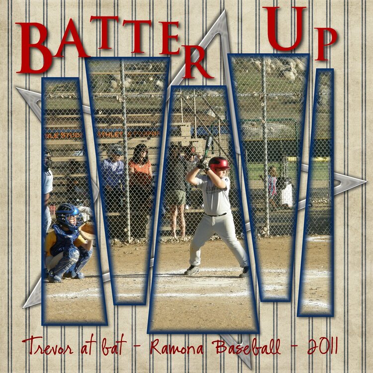 Batter Up - Trevor at bat
