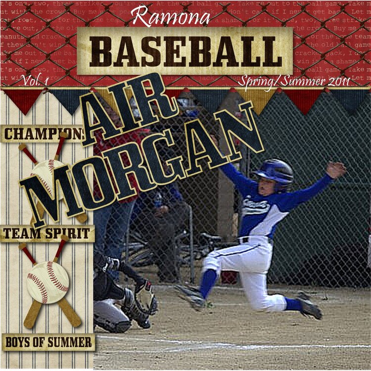 Baseball - Air Morgan