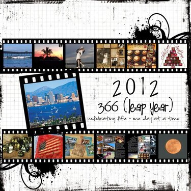 Project 365 2012 album cover