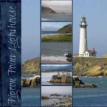 Pigeon Point Lighthouse in Northern California