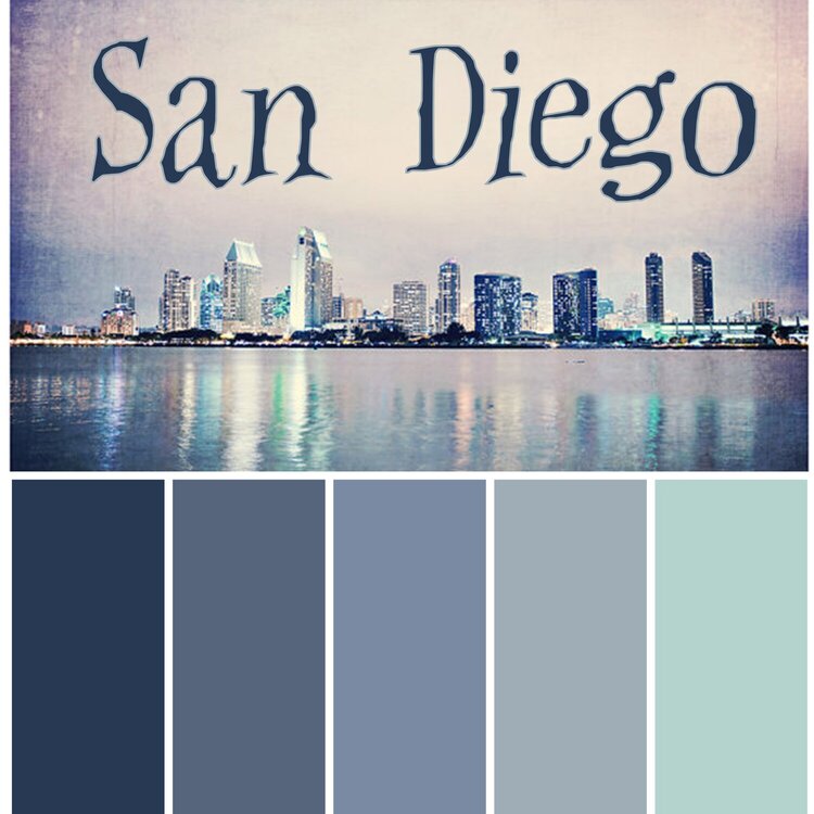 San Diego Paint Chip