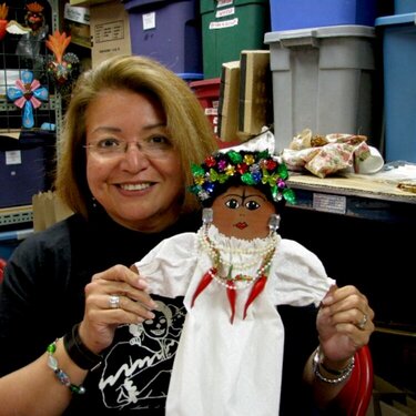 TamaleyDiva with Frida Doll
