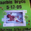 Welcome Korbin Bryce Sigler