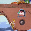 close up of the PIRATES IN LOVE layout