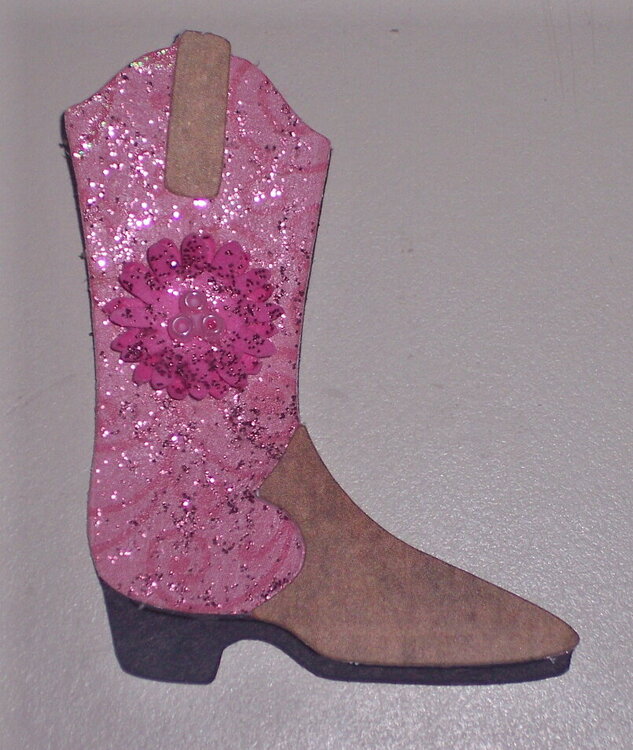 Cowboy boot munchkin