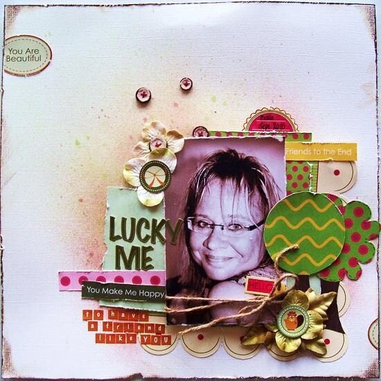 Lucky me &quot;Nikki Sivils Scrapbooker&quot;