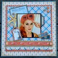 Graphic 45 By the Sea 12x12 Layout