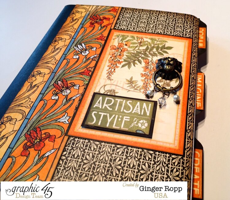 Graphic 45 Artisan Style Altered Journal