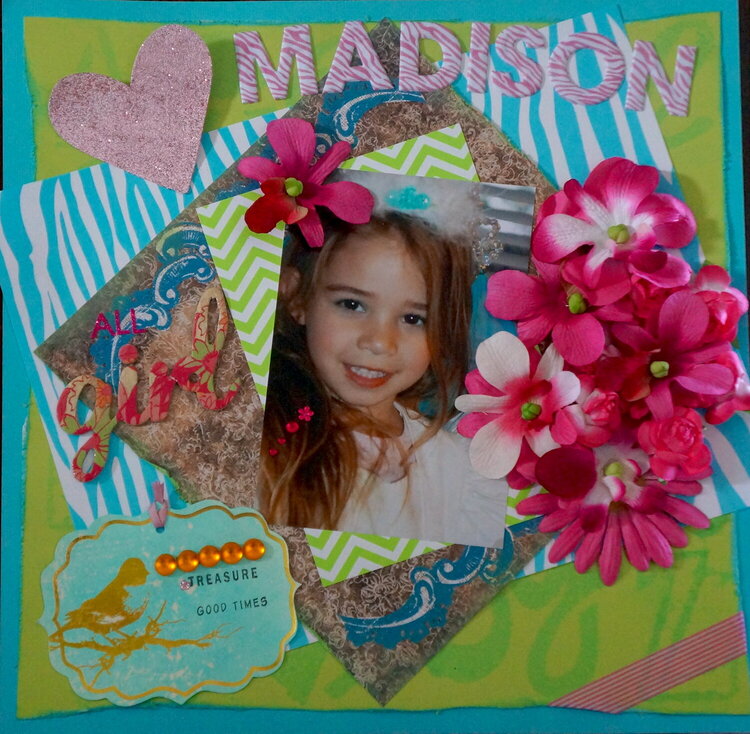 Madison Playing Dress-Up