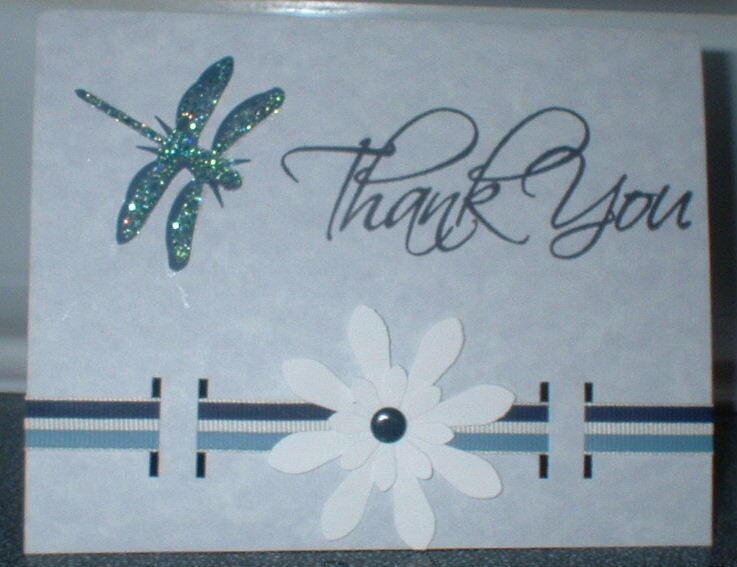 Dragonfly Stamp Card