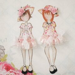 Dress Up Paper Doll Girls