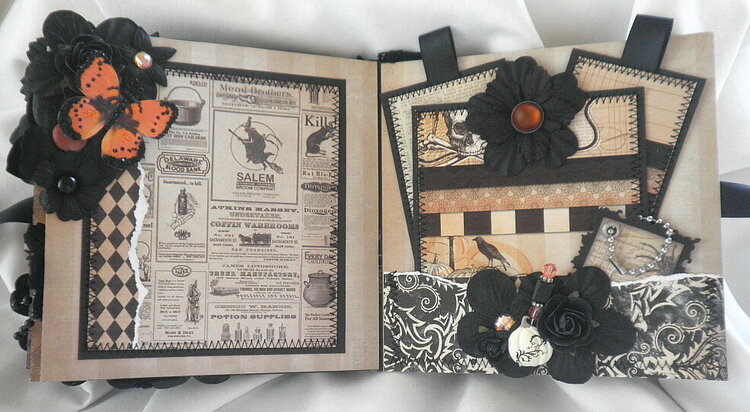 Shabby Chic Halloween Pocket Pages