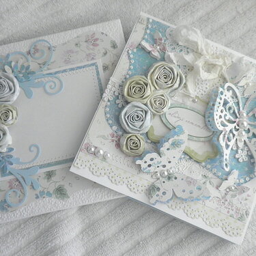 Shabby Chic &quot;Always&quot; Handmade Card and Gift Box