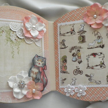Shabby Chic Little Girl&#039;s Pages 3 and 4