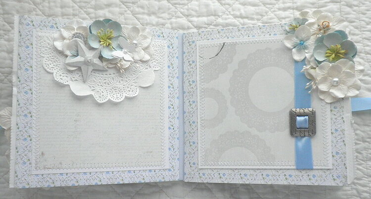 Shabby Chic You are Beautiful Lace and Ribbon Pages