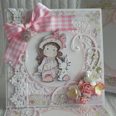 Magnolia Tida and Bunny Easter Card & Gift Box