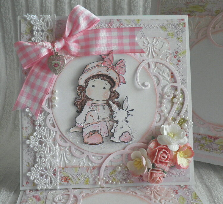 Magnolia Tida and Bunny Easter Card &amp; Gift Box